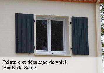 Peinture et décapage de volet Hauts-de-Seine