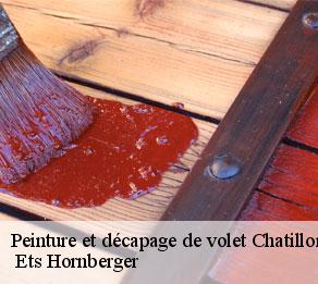 Peinture et décapage de volet  chatillon-92320  Ets Hornberger 