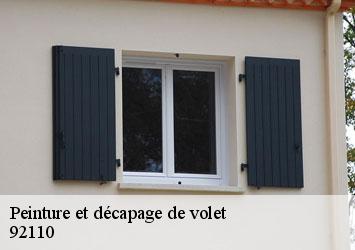 Peinture et décapage de volet 92110